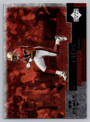1998 Upper Deck Black Diamond Double Diamond Terrell Owens #14 HOF 49rs - Image 1 of 2