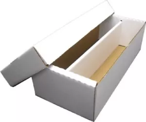 (10x) Boîte de rangement en carton ondulé 1600 ct BCW Monster (1600 pièces) - Photo 1 sur 2