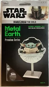 Metal Earth Mandalorian The Child serie metallo terra sigillato nuovo - Foto 1 di 2