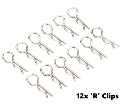 1:10 Auto Modello RC Carrozzeria R Clip Chiodini 24mm Buggy Truggy Hsp Tamiya - Immagine 1 di 4