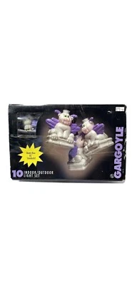 Molde soplado vintage Halloween 10 luces de gárgola especialidades de temporada 1998 Foto 1 de 4