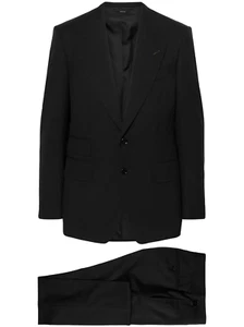 Auténtico traje negro Tom Ford Shelton 2 piezas IT 50 UK 40 £3,950 NUEVO Mr Porter - Imagen 1 de 6