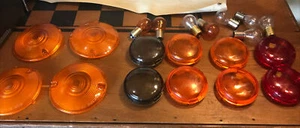 Harley Davidson 4 Amber HD-2 DP 85 Turn Signal Reflectors 8 Other Lens & Bulbs - Picture 1 of 9