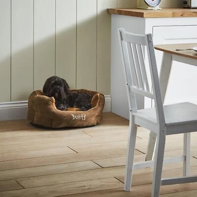 Bunty Dog Bed Cat Beds Soft Washable Fleece Removable Puppy Cushion Pet Basket - Image 1 of 2