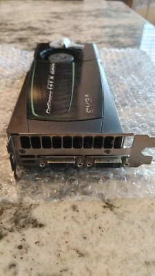 EVGA NVIDIA GeForce GTX 465 (01G-P3-1465-AR) 1GB GDDR5 SDRAM PCI Express x16 Foto 1 de 4