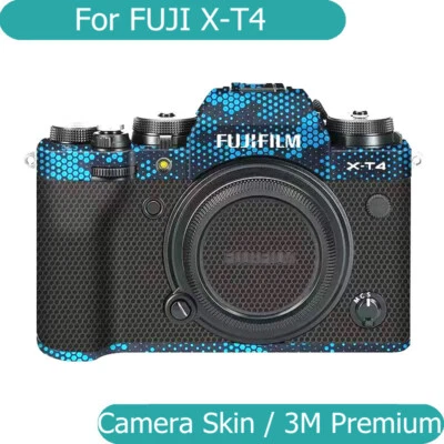 Para FUJI Fujifilm X-T4 XT4 Calcomanía Recubrimiento Vinilo Envoltura Película Cámara Adhesiva Protectora Foto 1 de 4