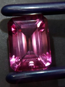 Huge pink Topaz gemstone - faceted natural Topaz 27.05 CTS - Picture 1 of 13