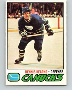 (HCW) 1977-78 O-Pee-Chee #175 Dennis Kearns  Vancouver Canucks V14164