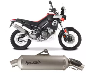 Terminale Scarico HpCorse Sp-1 Titanio APRILIA TUAREG 660 2022 > 2023 - Imagen 1 de 4
