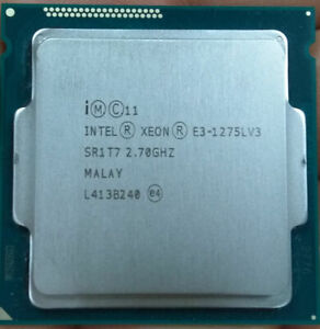 Intel Xeon E3-1275L v3 2.7GHz LGA 1150 SR1T7 4-Core 8M 45W GPU Processor CPU