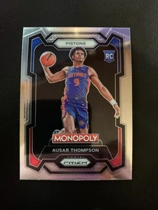 2023 Panini Prizm Monopoly Rookie RC Ausar Thompson #27 Pistons - Picture 1 of 2
