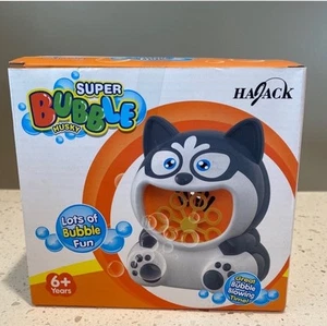 Bubble Machine, Bubble Blower for Kids, Automatic Husky Dog Bubble Maker Toy - Picture 1 of 5