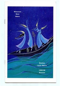 Boston Lyric Opera 1995-1996 Prevue Booklet Faust Falstaff Xerxes  - Picture 1 of 4