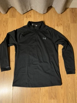 Under Armour 1343242-001-MD Ua Men's Coldgear Base 4.0 1/4 Zip Men’s Size L - Image 1 of 4