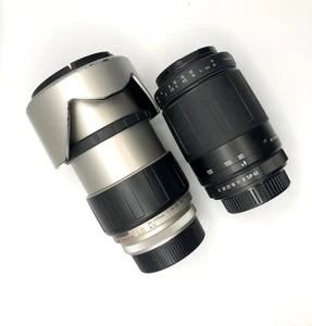 Pentax Mount Tamron AF 28-200mm f/3.8-5.6 Hood & 80-210mm Telephoto zoom lenses - Picture 1 of 18