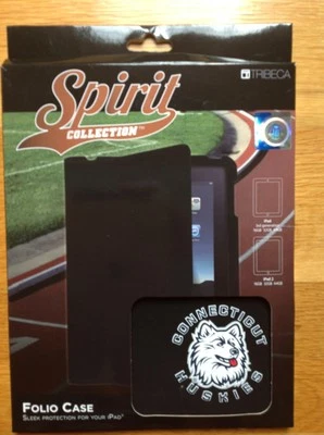 Universtiy of Connecticut Huskies Folio Case For i-Pad - Image 1 of 4