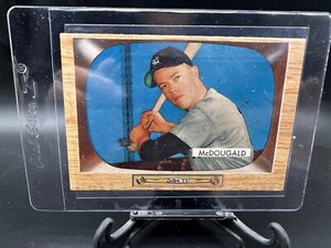 SW: 1955 Bowman Baseball Card #9 Gil McDougald New York Yankees - Ex-