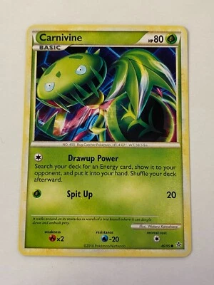 Carnivine 46/95 Pokemon HG & SS Unleashed Common Non Holo NM/MINT 2010 box-S2 - Image 1 of 2