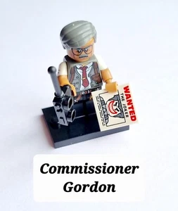 NEW LEGO 71017 BATMAN MOVIE SERIES 1 COMMISSIONER GORDON MINIFIGURE MINT CON'D - Picture 1 of 6