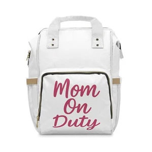 Elegante mochila de pañales de servicio para mamá, bolsa de bebé, mochila para mamá, pañal de viaje - Imagen 1 de 7