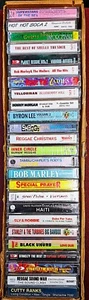Lot of 25 Reggae Music Cassette Tapes Mixed Artist - Picture 1 of 6