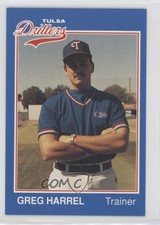 1989 Grand Slam Tulsa Drillers Greg Harrel #4