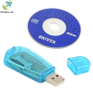 USB Cellphone Standard SIM Card Reader Copy Cloner Writer SMS Backup GSM/CDMA - Foto 1 di 6