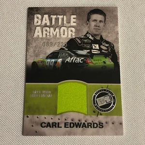 2010 Press Pass Carl Edwards Battle Armor Race Used Sheet Metal Relic Card /225 - Bild 1 von 8