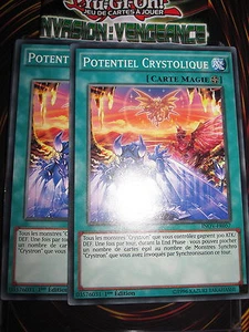 YU-GI-OH! COM POTENTIEL CRYSTOLIQUE PLAYSET (LOT DE 2) INOV-FR057 FR NEUF MINT - Picture 1 of 1