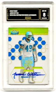 2003 Topps Finest #139 Jason Witten (Gold Rookie Auto Ref) 15/50 Cowboys - Picture 1 of 2