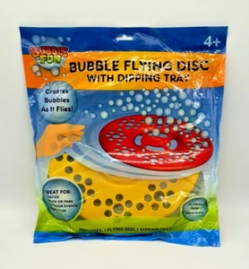 Bubble Fun - Bubble Flying Purple Disc W/Dipping Tray 11.4" x 11.4" - Picture 1 of 4