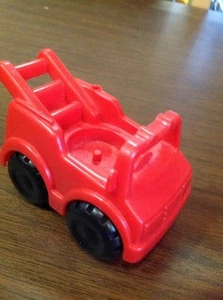 Fisher Price Little People Rot Feuerwache LKW Village Discovery Rettungswagen - Bild 1 von 1