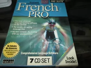 nip* instant immersion french pro 7 cd set * platinum edition - Picture 1 of 3