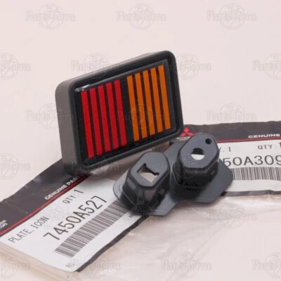 Новый подлинный Mitsubishi LANCER EVOLUTION RALLIART, набор эмблем 7450A309 + 7450A527 - Изображение 1 из 4