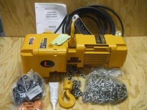 New HARRINGTON SNER005L-10 1000 lb 10 ft. Lift 230 Volt Single Phase Chain Hoist - Picture 1 of 1