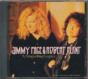 Jimmy Page & Robert Plant - A Songwriting Legacy ULTRA RARE promo CD sampler - Picture 1 of 2