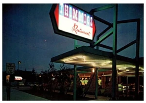 THIMMINGS RESTAURANT, SHEBOYGSN, WISCONSIN. VINTAGE SELTENE KLEINERE POSTKARTE * B5 - Bild 1 von 2