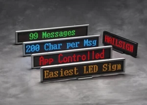 Inskrib Blue LED Matrix Sign | Bluetooth | Programmierbar | Blickfang - Bild 1 von 9