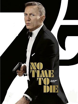 NO TIME TO DIE (2021) - James Bond BRAND NEW SEALED UK COMPATIBLE REGION 2 DVD • 8.44£