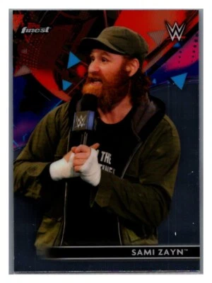2021 Topps Finest- Sami Zayn-68 - Image 1 of 2