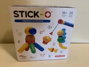 Stick-O Magformers Fishing Set Toddler Toy w/Box EUC with original packagingjone - Picture 1 of 6