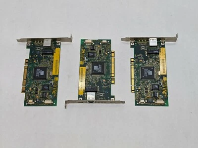 3 pcs. 3C905C-TXM-G1 3Com Etherlink 10/100 Mbps PCI Network Interface Card (NEW) - Image 1 of 4