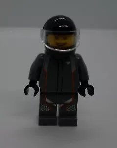 Lego Speed Champions Figur - McLaren Senna Race Car Driver Rennfahrer grau Neu - Bild 1 von 1