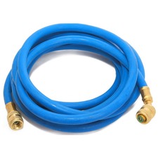 Kältemittel R410a R32 Füllschlauch 3,0m 1/4 SAE 5/16 blau Klimaanlage Kälte F7T