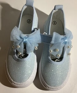 Zapatillas para niñas talla 9 azul claro - Imagen 1 de 4