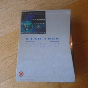 Star Trek Movies Collection 1-9 I-IX DVD Box Set NEW SEALED UK PAL Free UK P+P - Foto 1 di 6