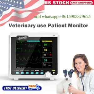 CONTEC 6-Parameter Vital Signs Patient monitor Cardiac Machine,dog/cat/sheep - Picture 1 of 10