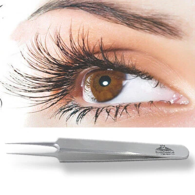BEAUTYTRACK Lash Straight Fine Point Eyelash Tweezer Tool Extension Russian Volume Separator