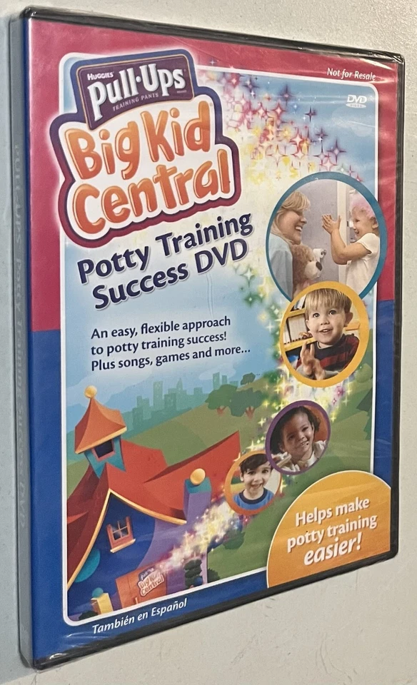 Huggies Potty Training Success DVD ENGLISH/SPANISH NEW - Image 1 of 1
