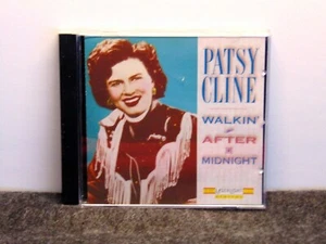 Walking after Midnight CD Country Patsy Cline 1990s 14 Song Compilation Album  - Imagen 1 de 2